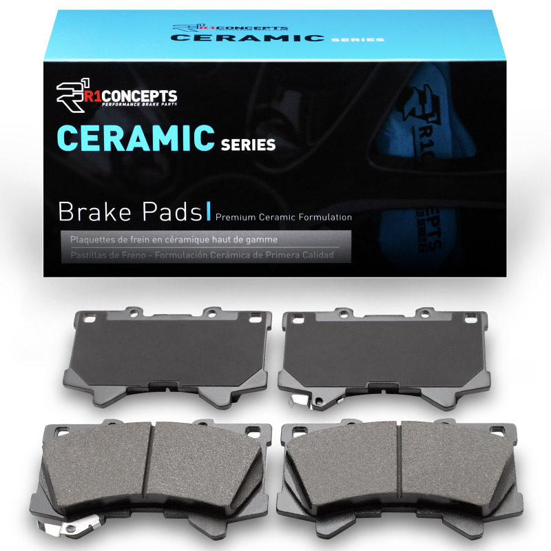 Toyota Tundra Brake Pads - Front - R1 Concepts - Ceramic - `22-`26